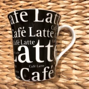 CAFE LATTE themed mug !